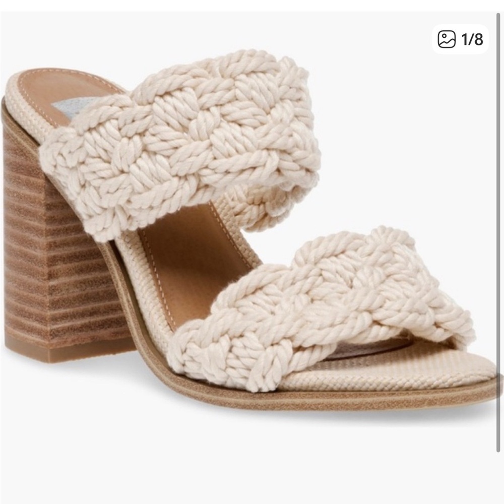 Dolce Vita Roulette Block Heel Slide Sandal